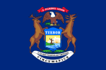 Michigan Police Department Flag