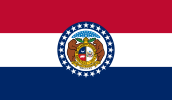 Missouri Police Department Flag